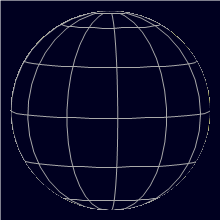 Appearance of the Moon, celestial north is upwards