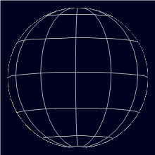 Appearance of the Moon, celestial north is upwards