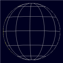 Appearance of the Moon, celestial north is upwards