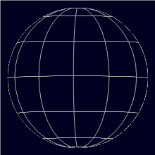 Appearance of the Moon, celestial north is upwards