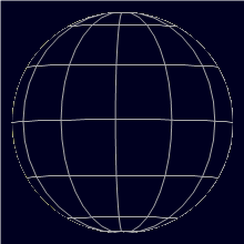 Appearance of the Moon, celestial north is upwards