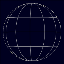 Appearance of the Moon, celestial north is upwards