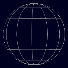 Appearance of the Moon, celestial north is upwards