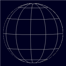 Appearance of the Moon, celestial north is upwards