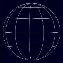Appearance of the Moon, celestial north is upwards